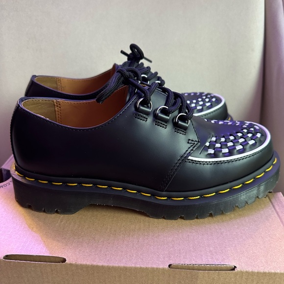❌SOLD❌ Dr. Martens RAMSEY SMOOTH LEATHER CREEPERS - Picture 3 of 7